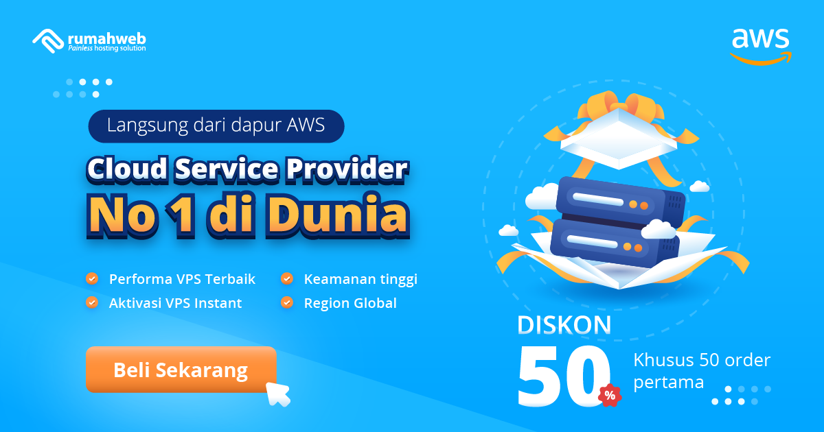 Rumahweb menghadirkan layanan VPS AWS Lightsail Rumahweb menghadirkan layanan VPS AWS Lightsail