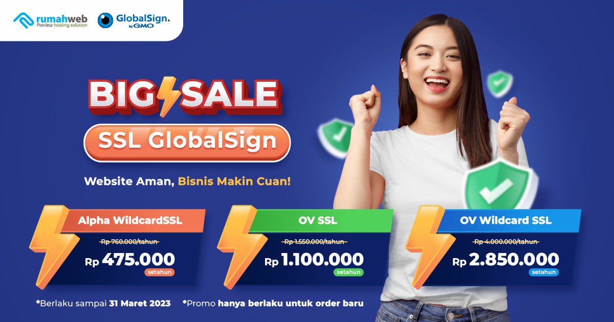 BIG SALE SSL GlobalSign Hadir Lagi! Jangan Sampai Kelewatan!