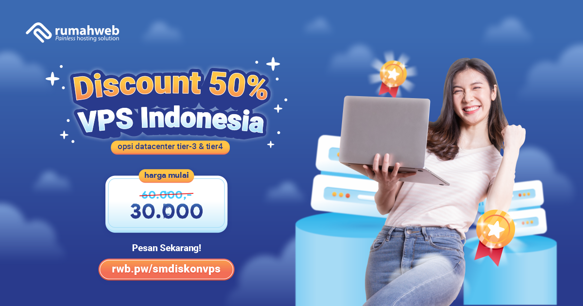 DapatkDapatkan Diskon 50% untuk VPS Anda sekarang!an Diskon 50% untuk VPS Anda sekarang!