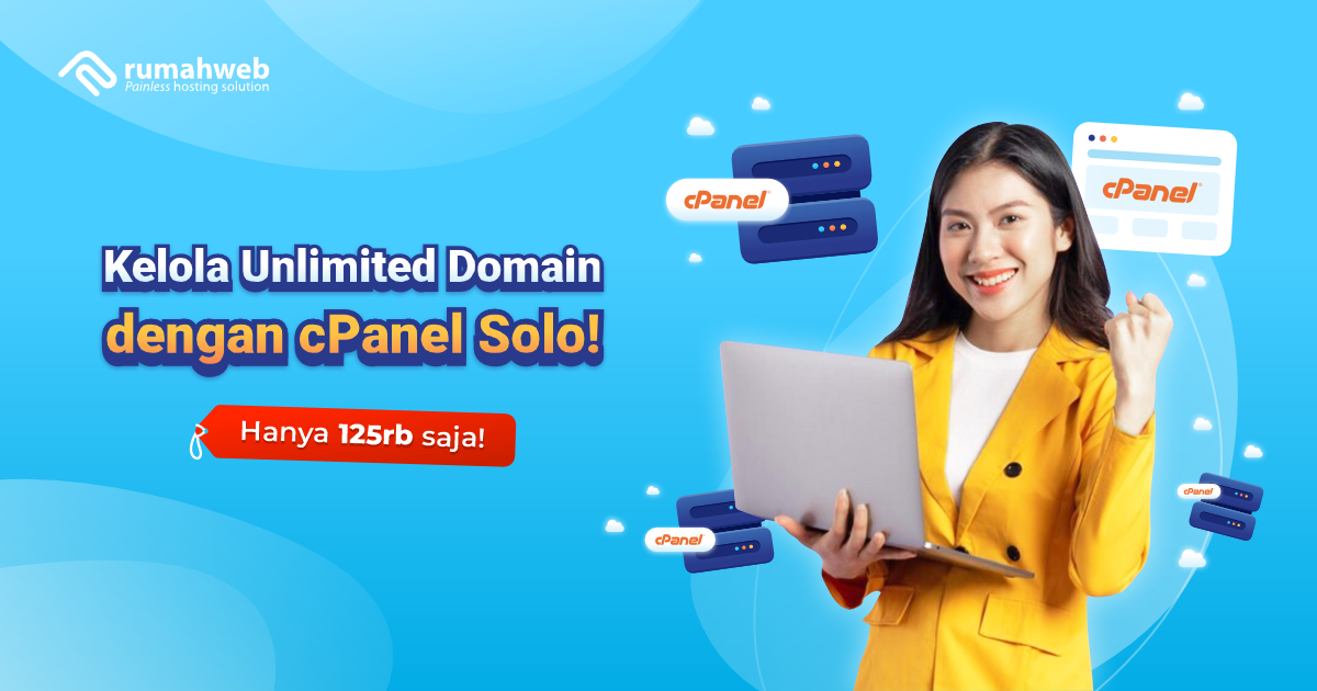 Kelola Unlimited Domain Dengan cPanel Solo! Kelola Unlimited Domain Dengan cPanel Solo!