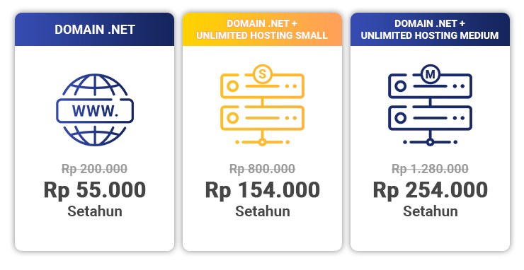 Price list domain dan bundle hosting